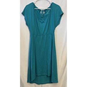 SONOMA LIFE‎ + STYLE Women's Teal Dress Hi Low Size S -Bathing Suit Cover Up